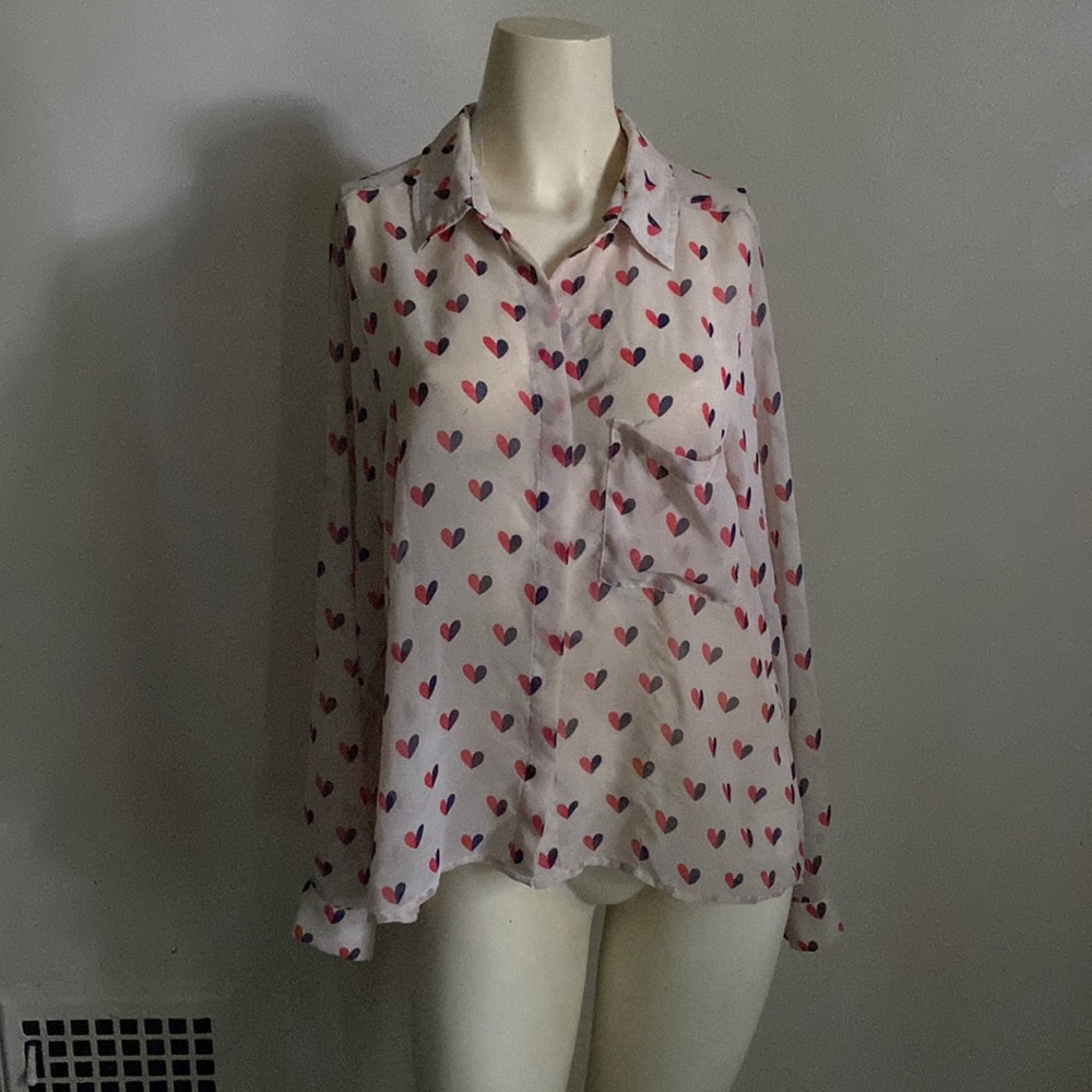 Bar III heart Top❤️